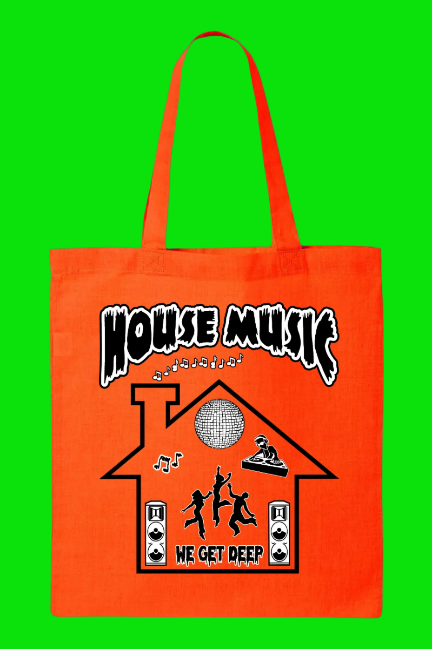 House Music Tote Bag