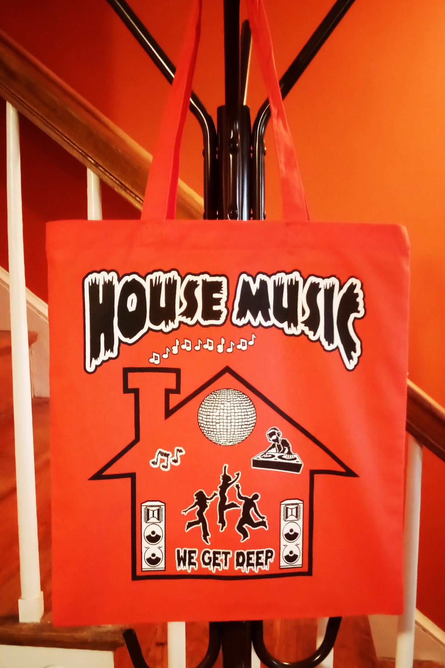 House Music Tote Bag