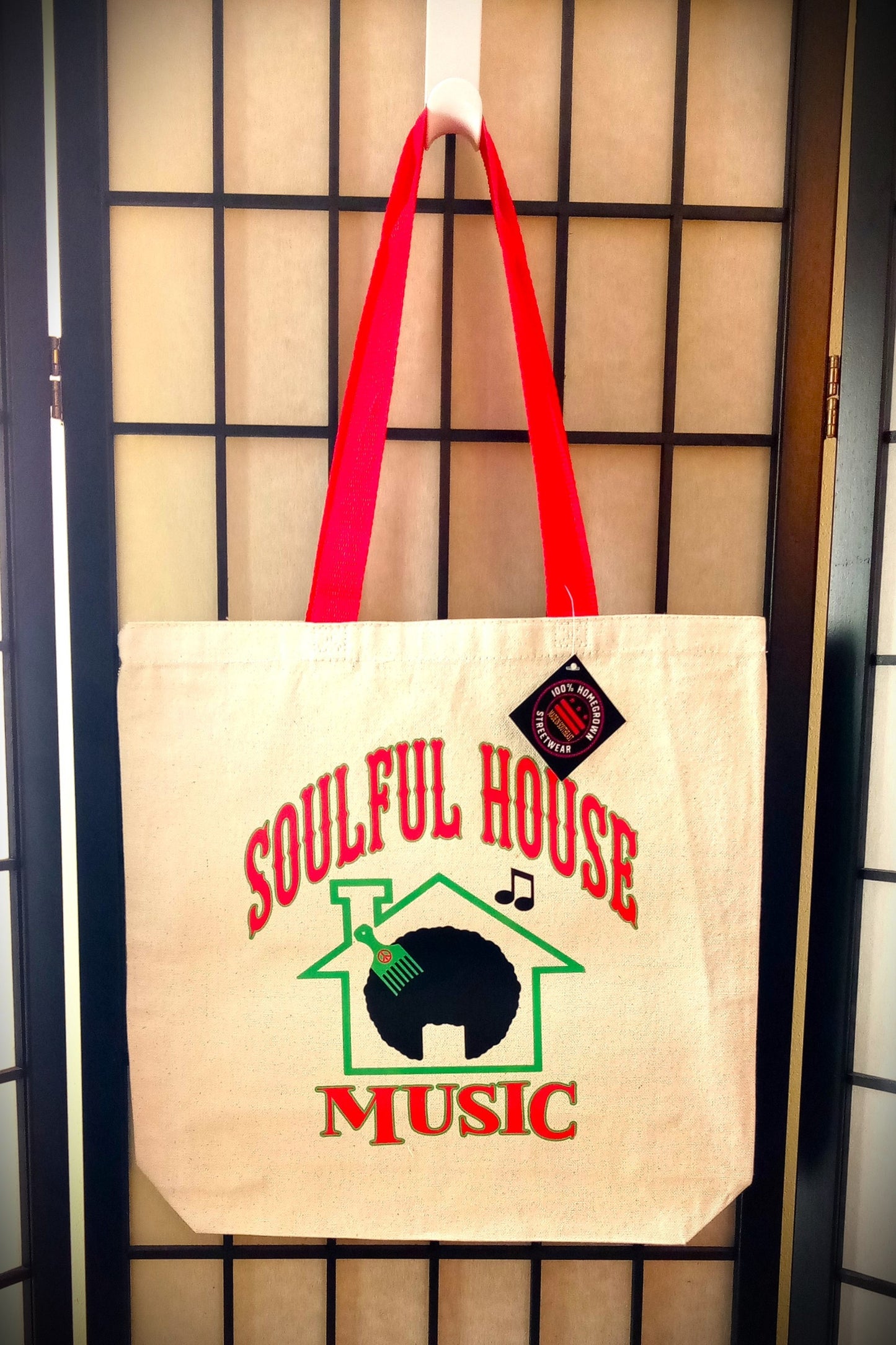 Soulful House Music Tote Bag