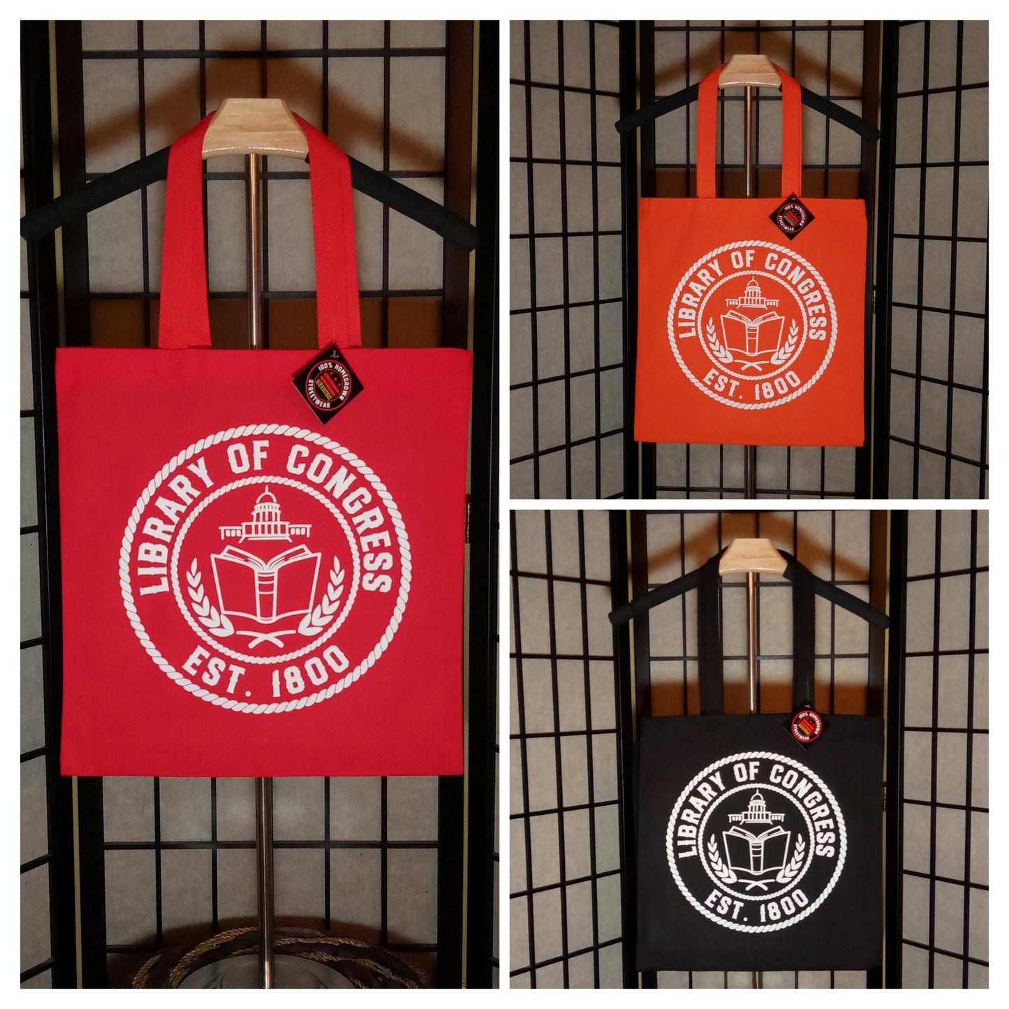 Library of Congress Tote Bag