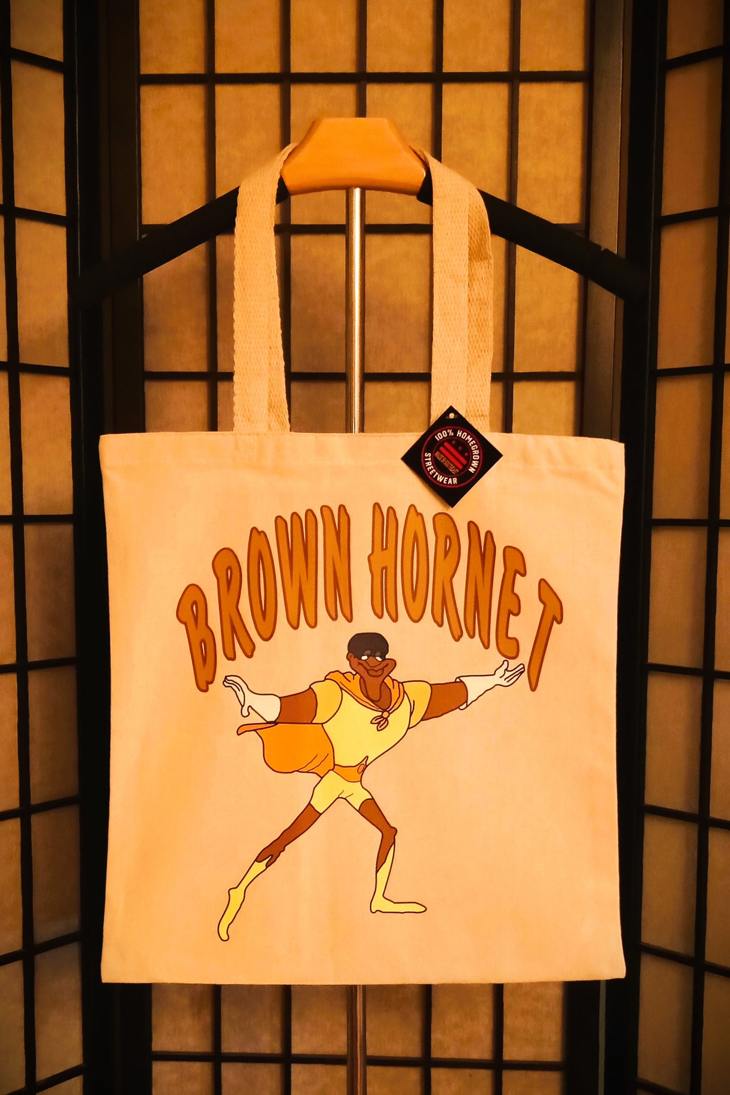 The Brown Hornet Tote Bag