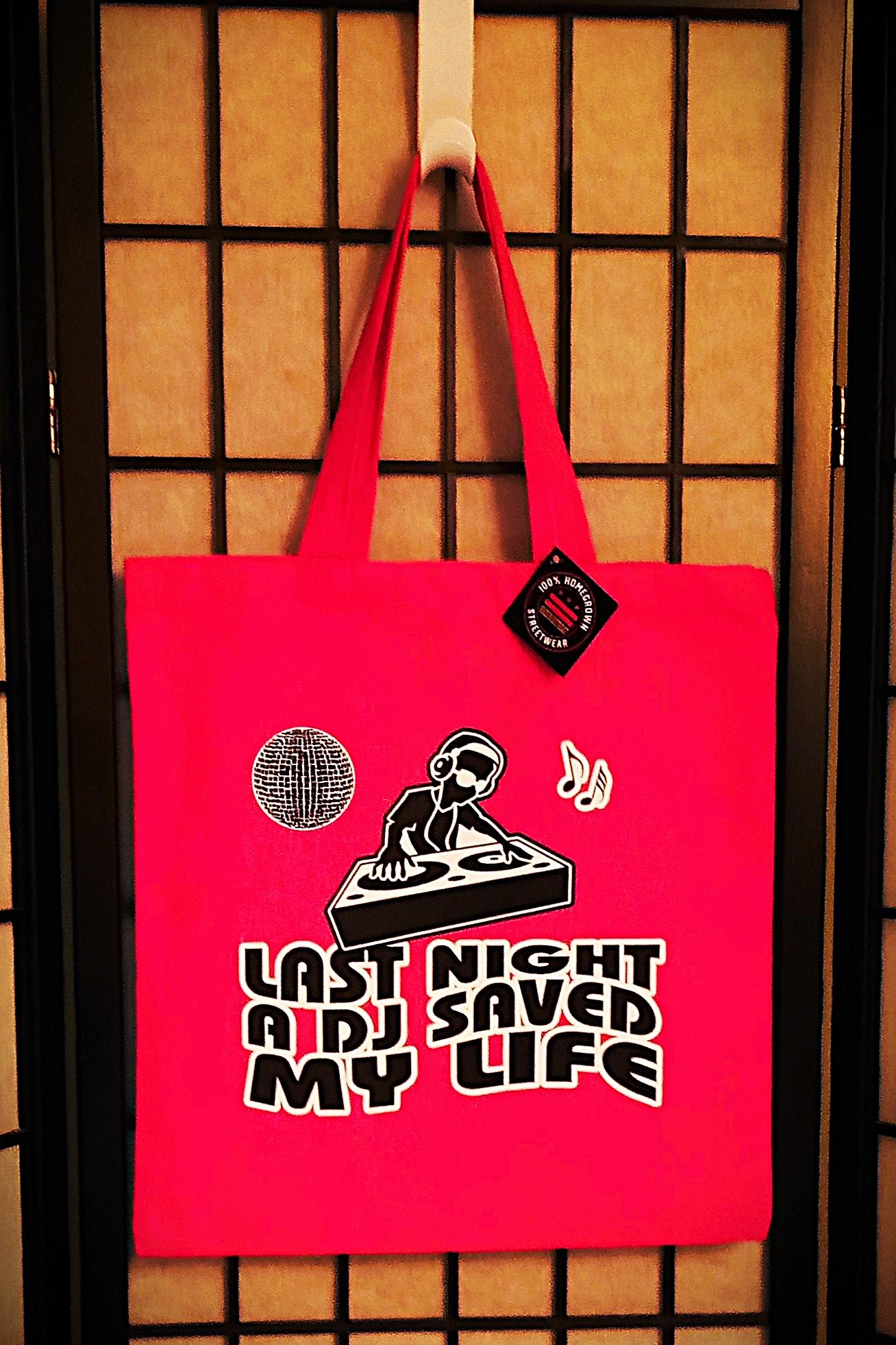 Last Night's DJ Tote Bag