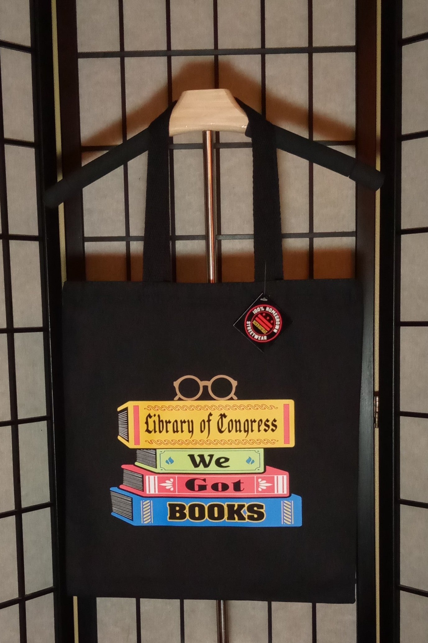 Library of Congress 'We Got Books' Tote Bag