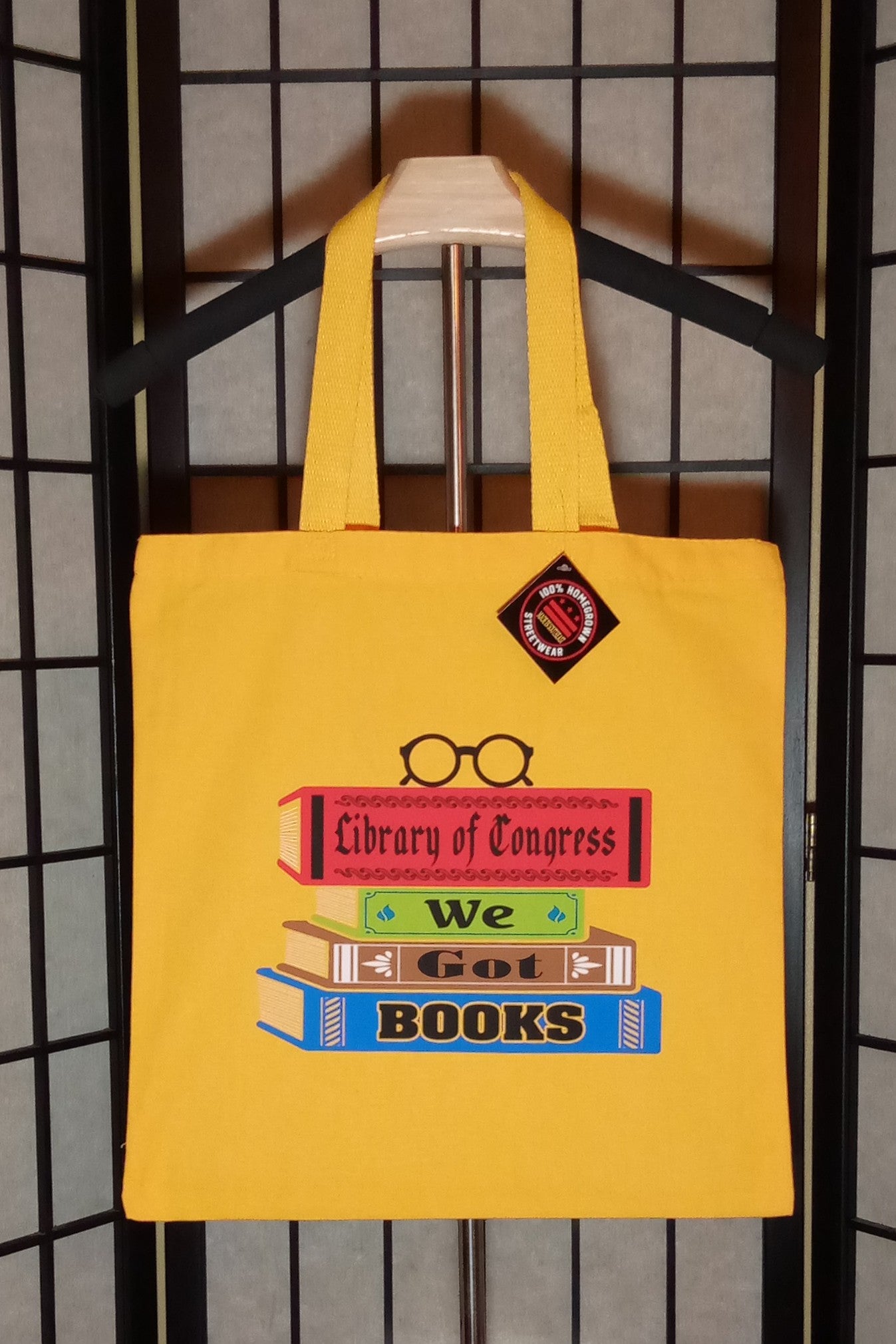 Library of Congress 'We Got Books' Tote Bag