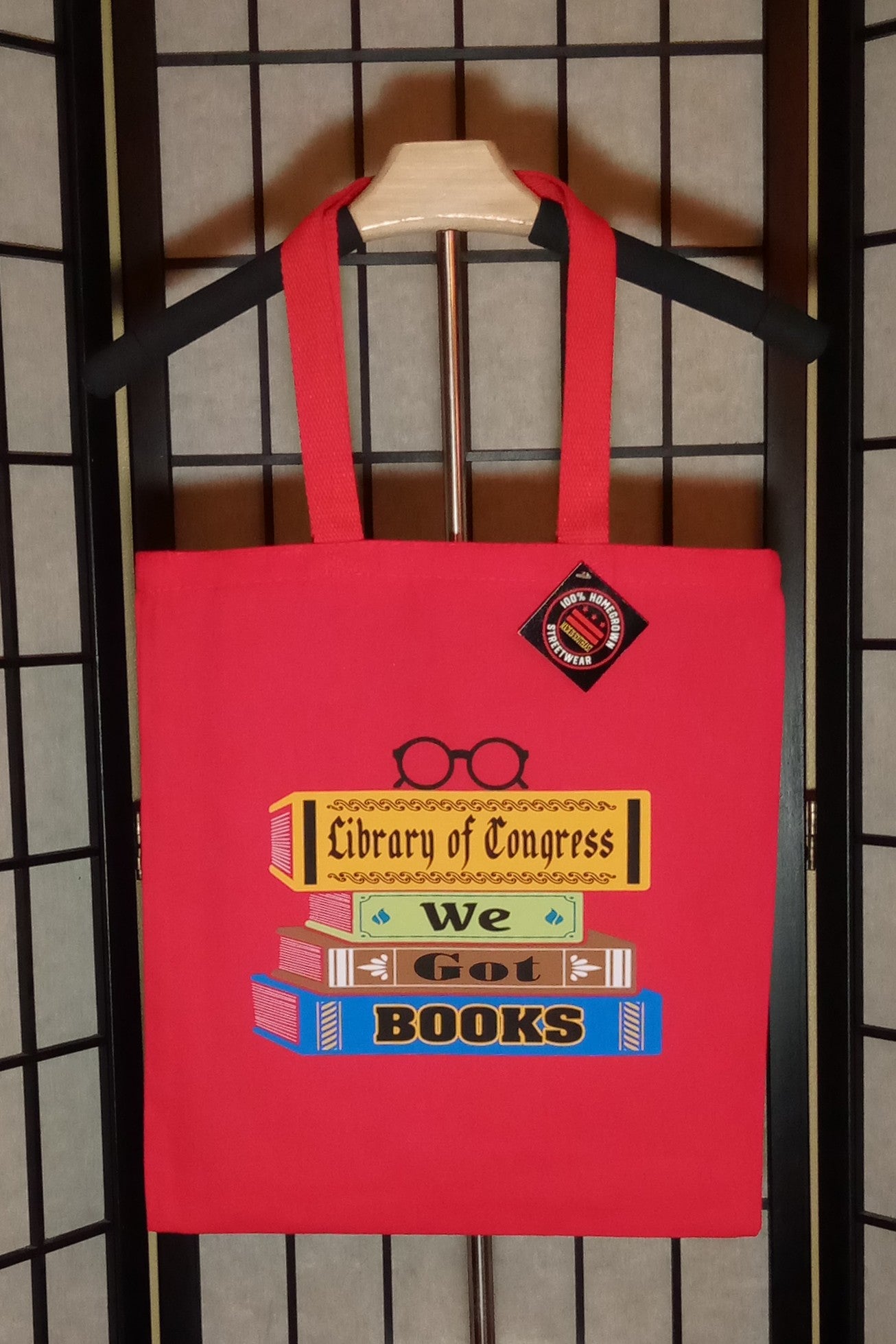 Library of Congress 'We Got Books' Tote Bag