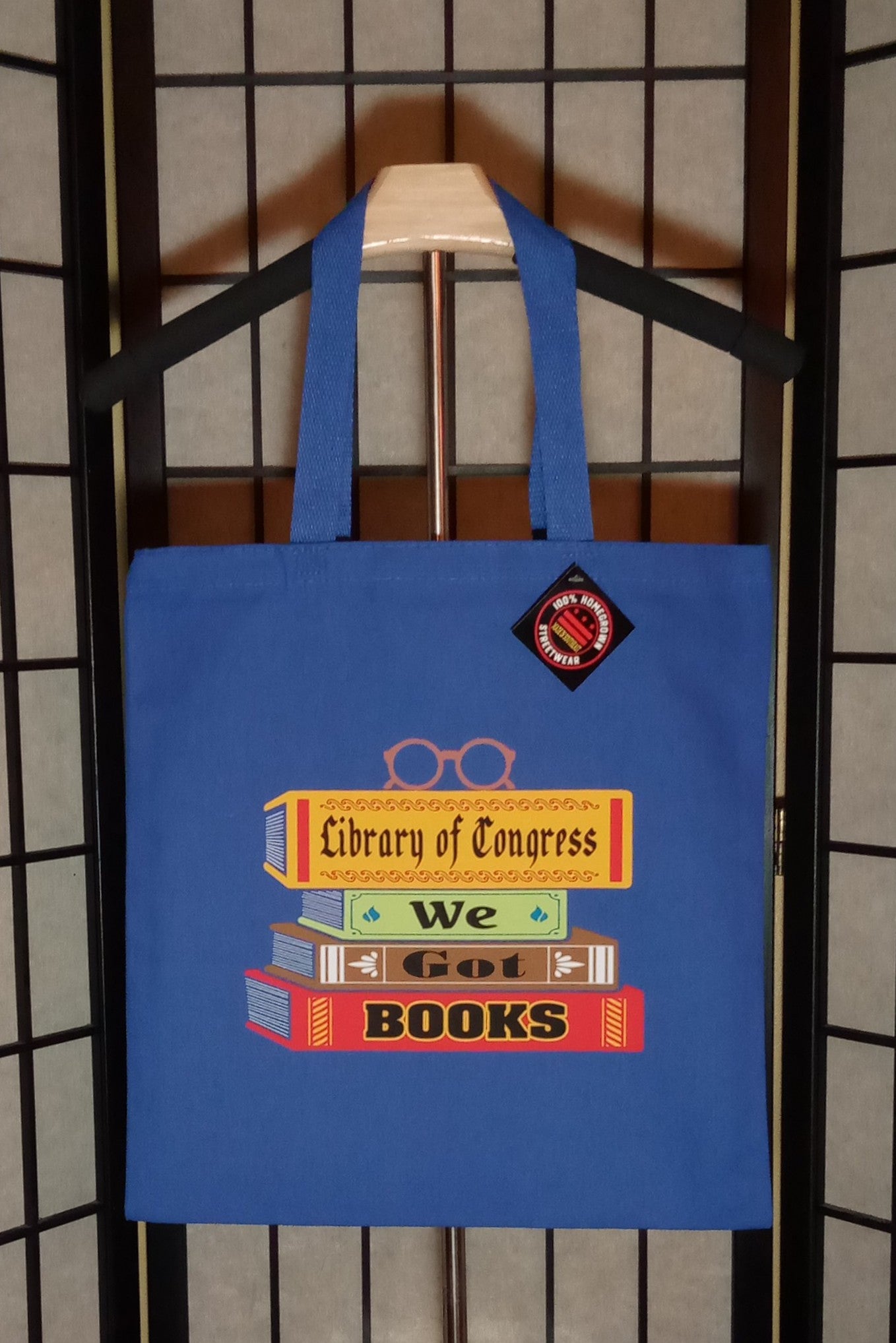 Library of Congress 'We Got Books' Tote Bag