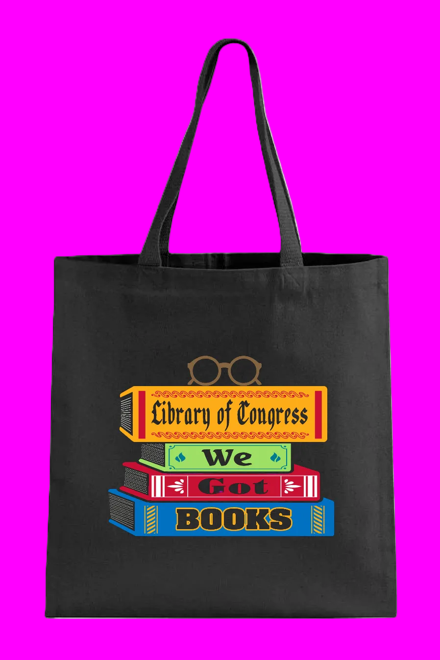 Library of Congress 'We Got Books' Tote Bag