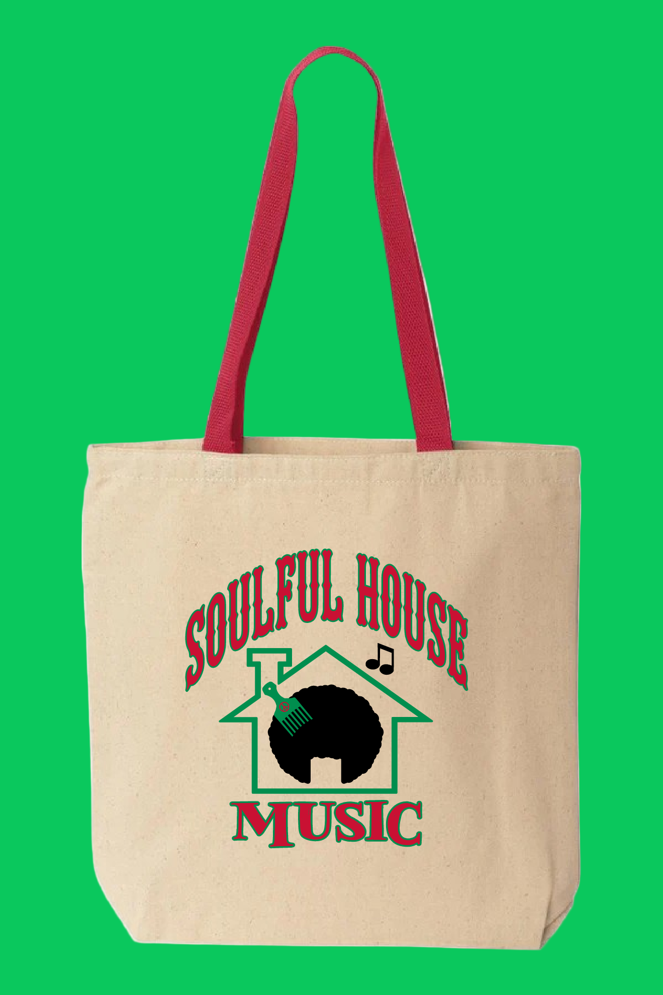 Soulful House Music Tote Bag